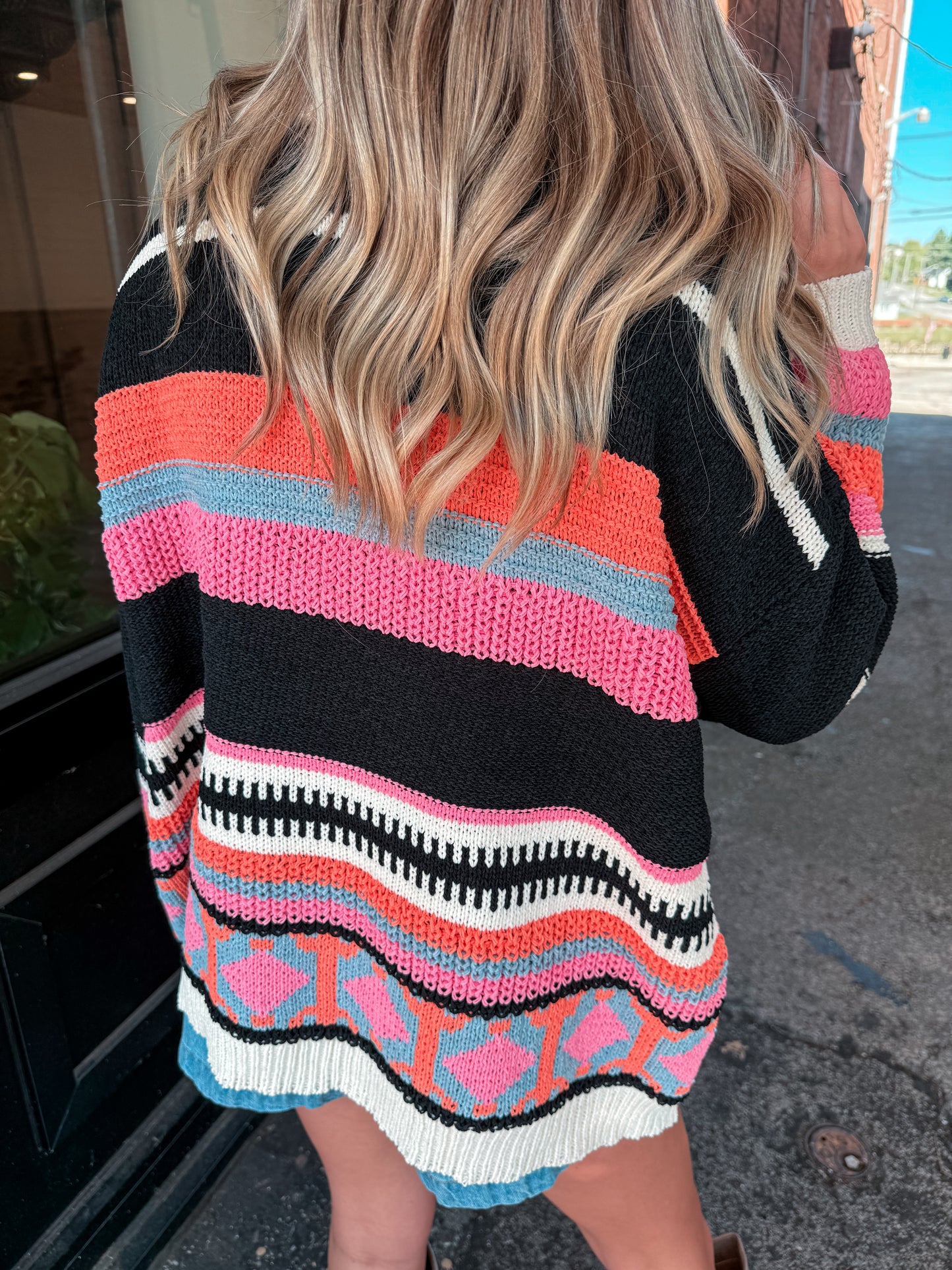 Color Block Pullover