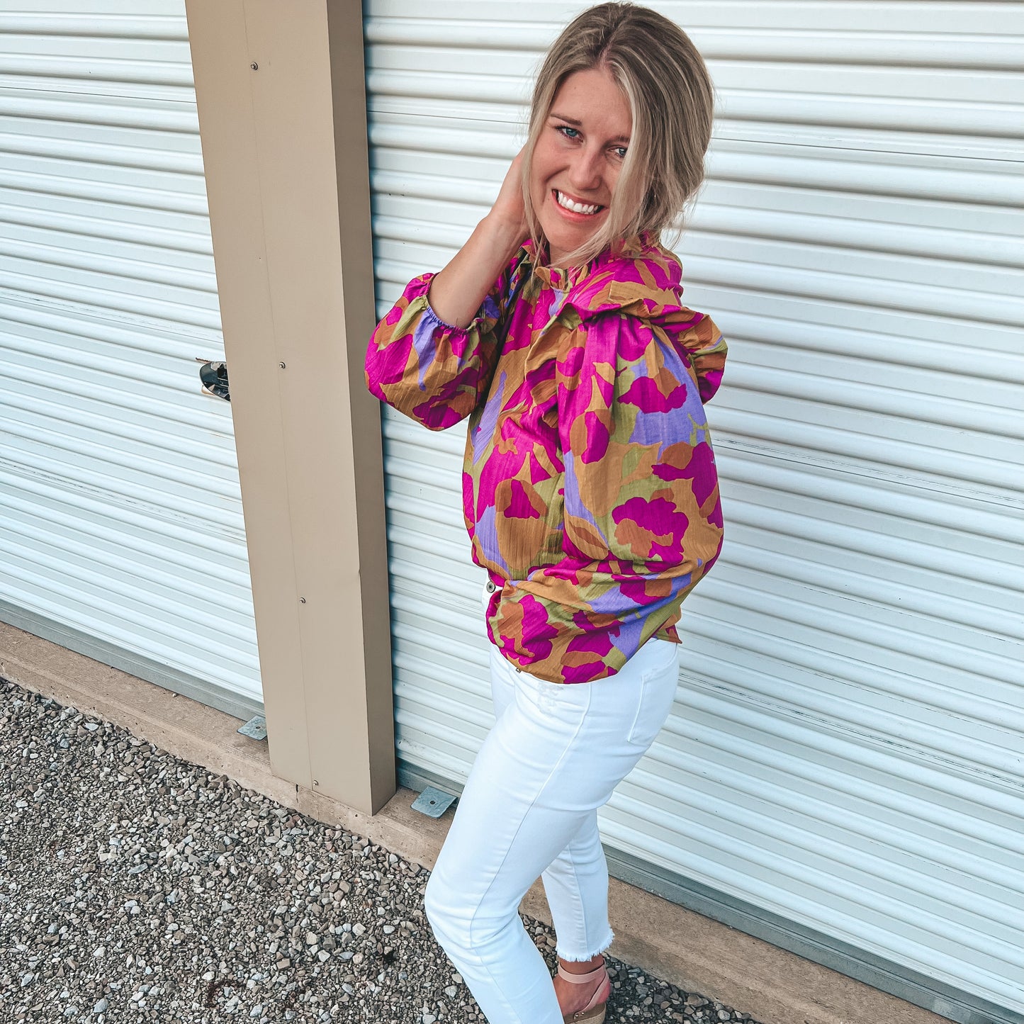The Pops of Color Top