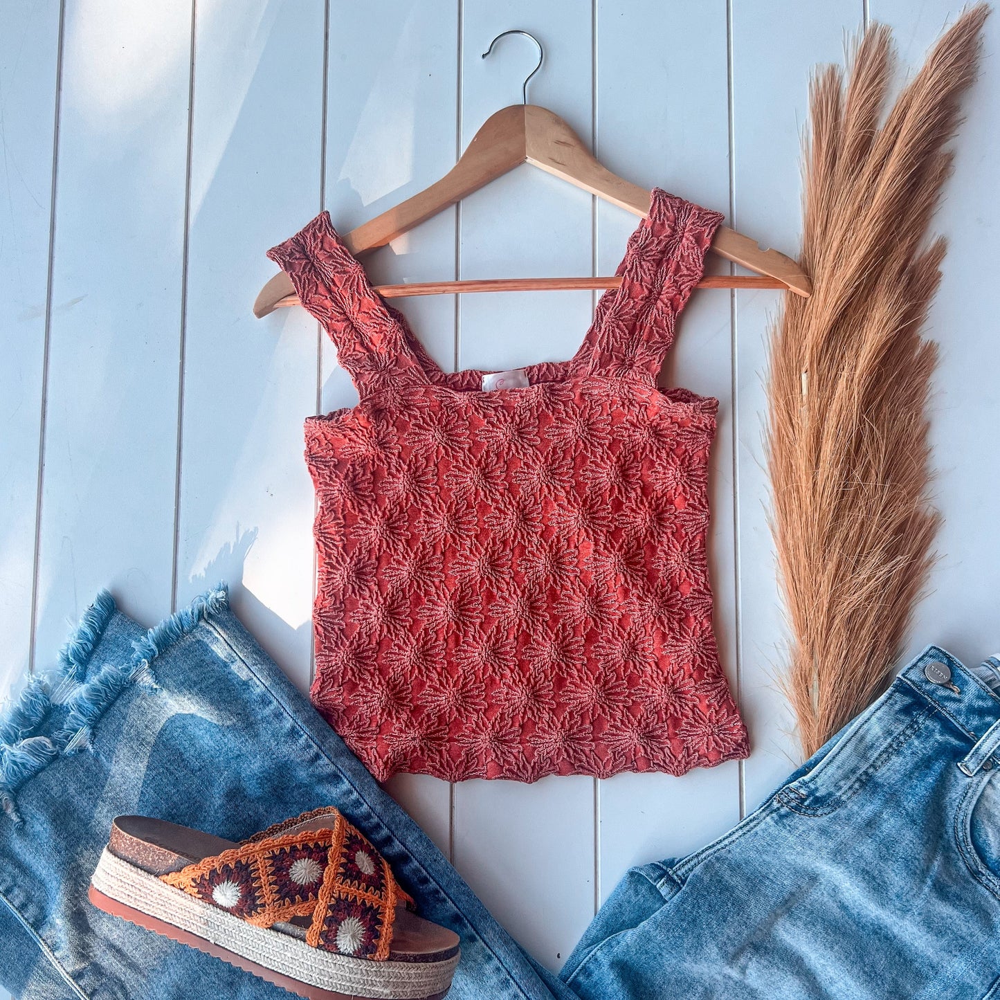 Floral Seamless Tank Top