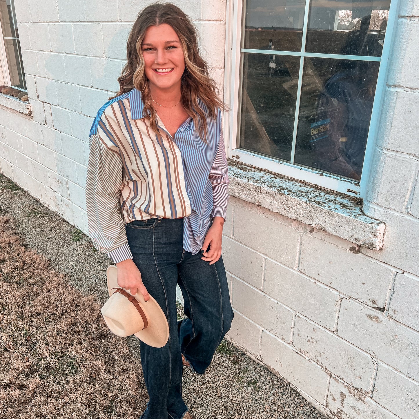 Lane Frost Button Down