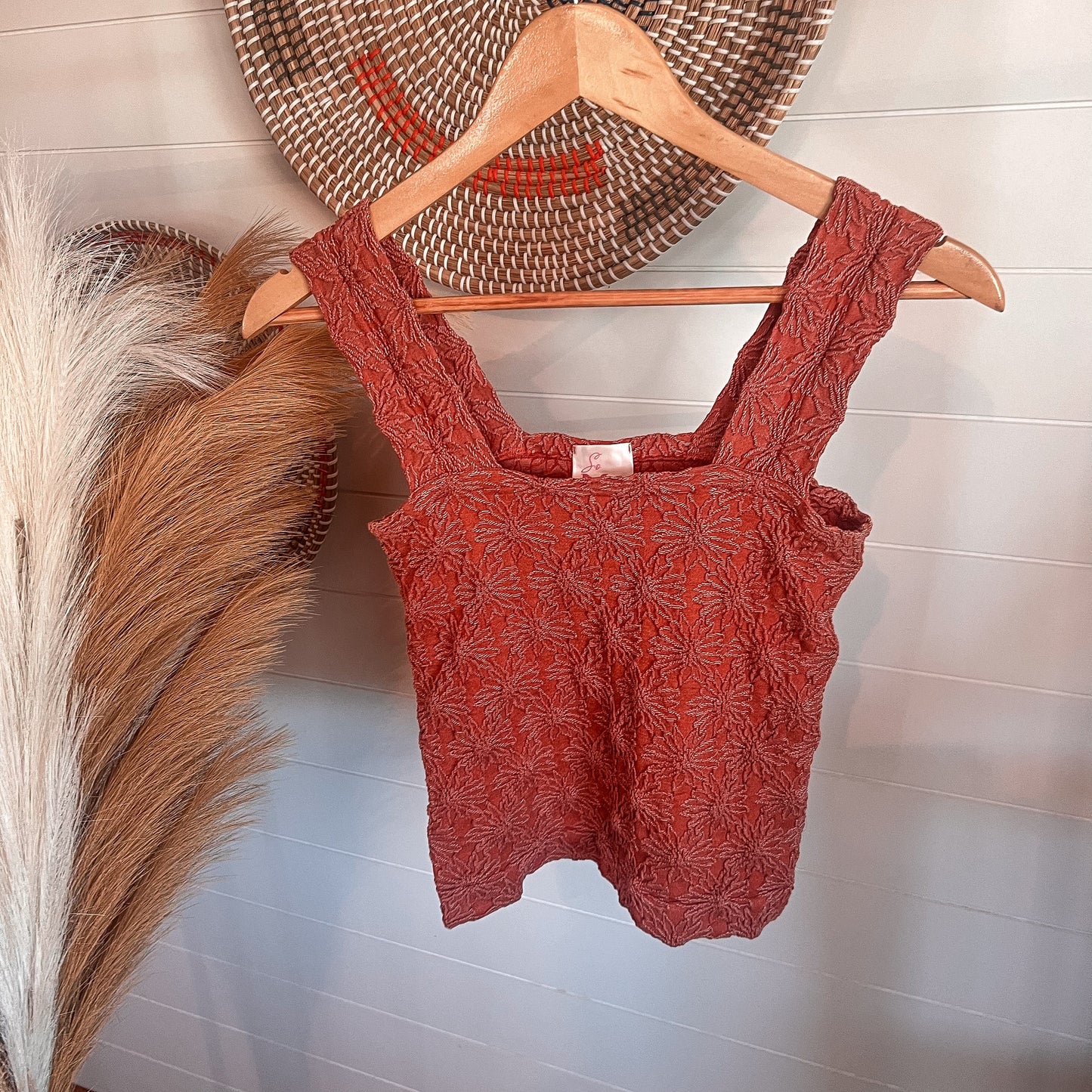 Floral Seamless Tank Top
