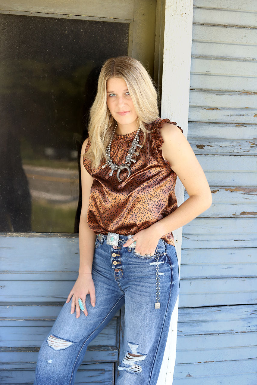 Cheetah Girl Blouse