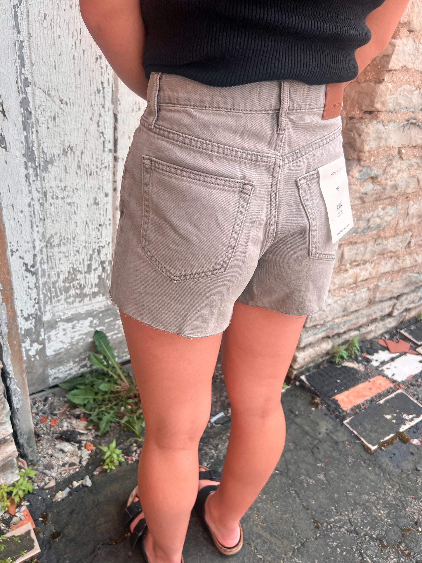 Grey Hidden Shorts