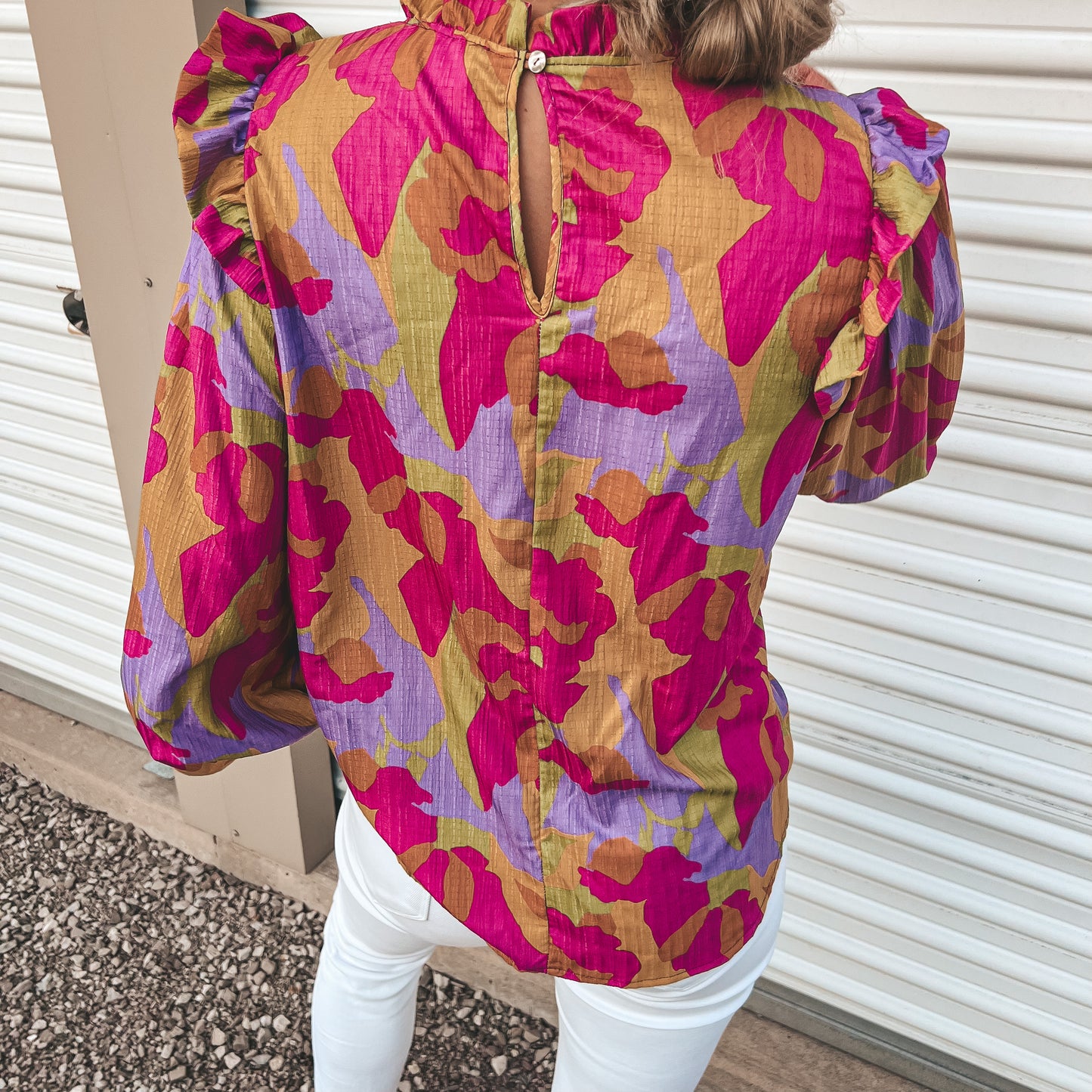 The Pops of Color Top