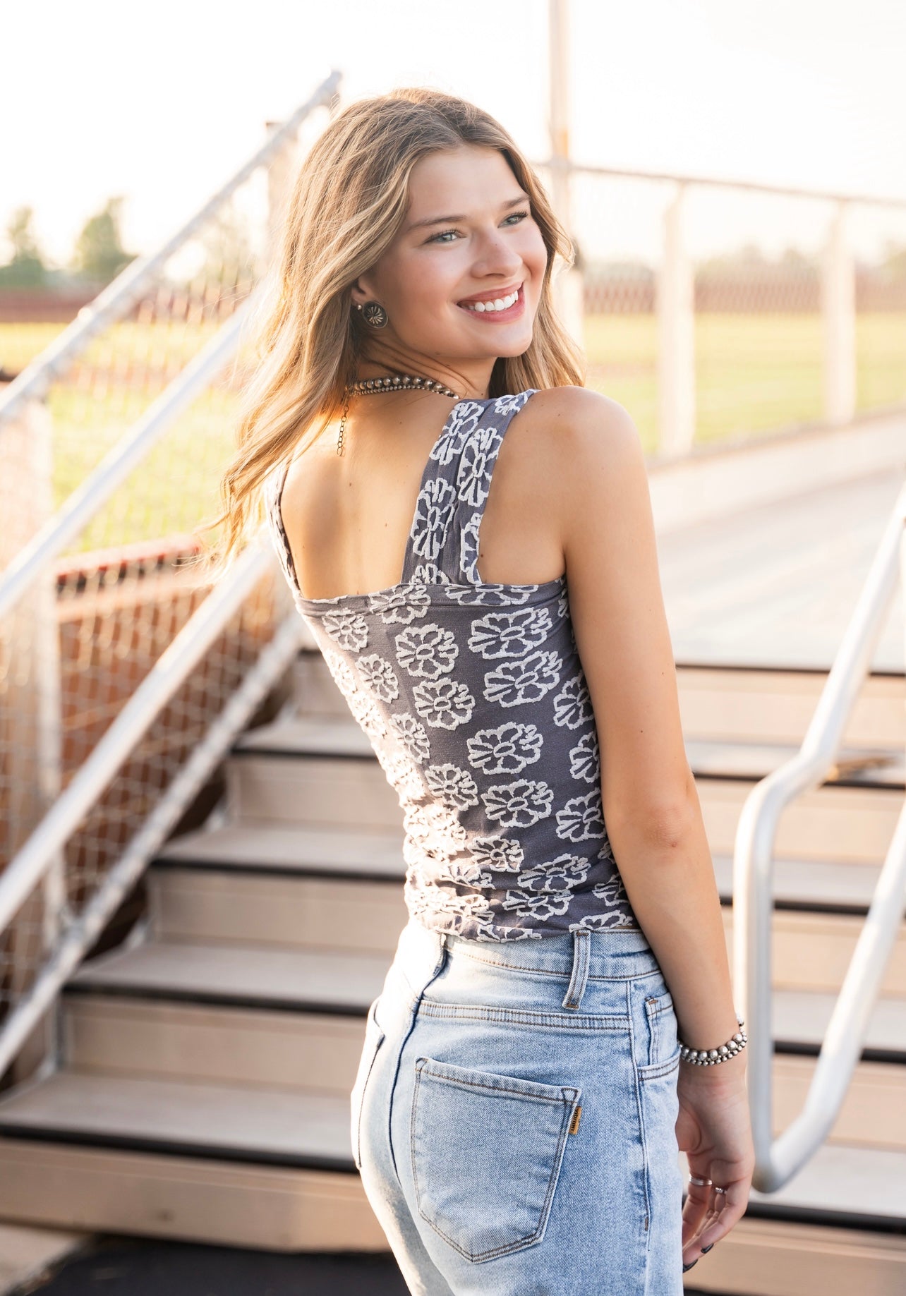 Floral Seamless Tank Top