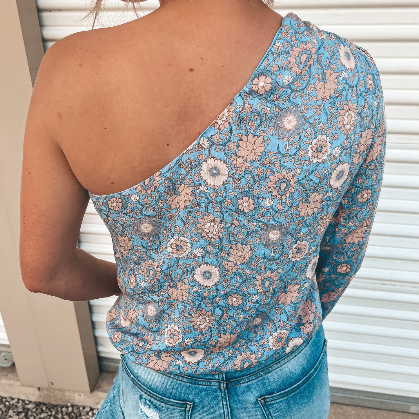 Blue Daisy Top