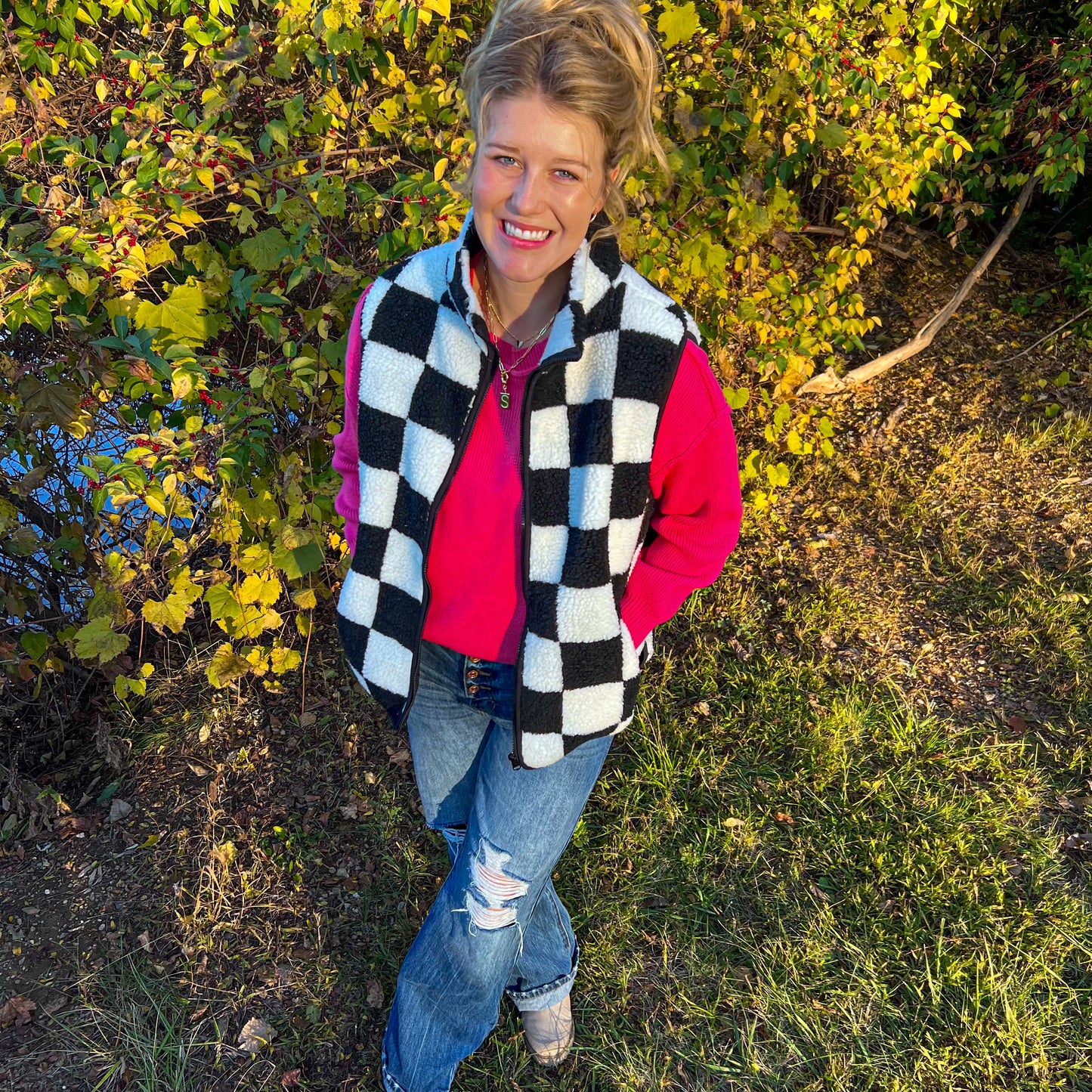 Tracey Pink Sweater