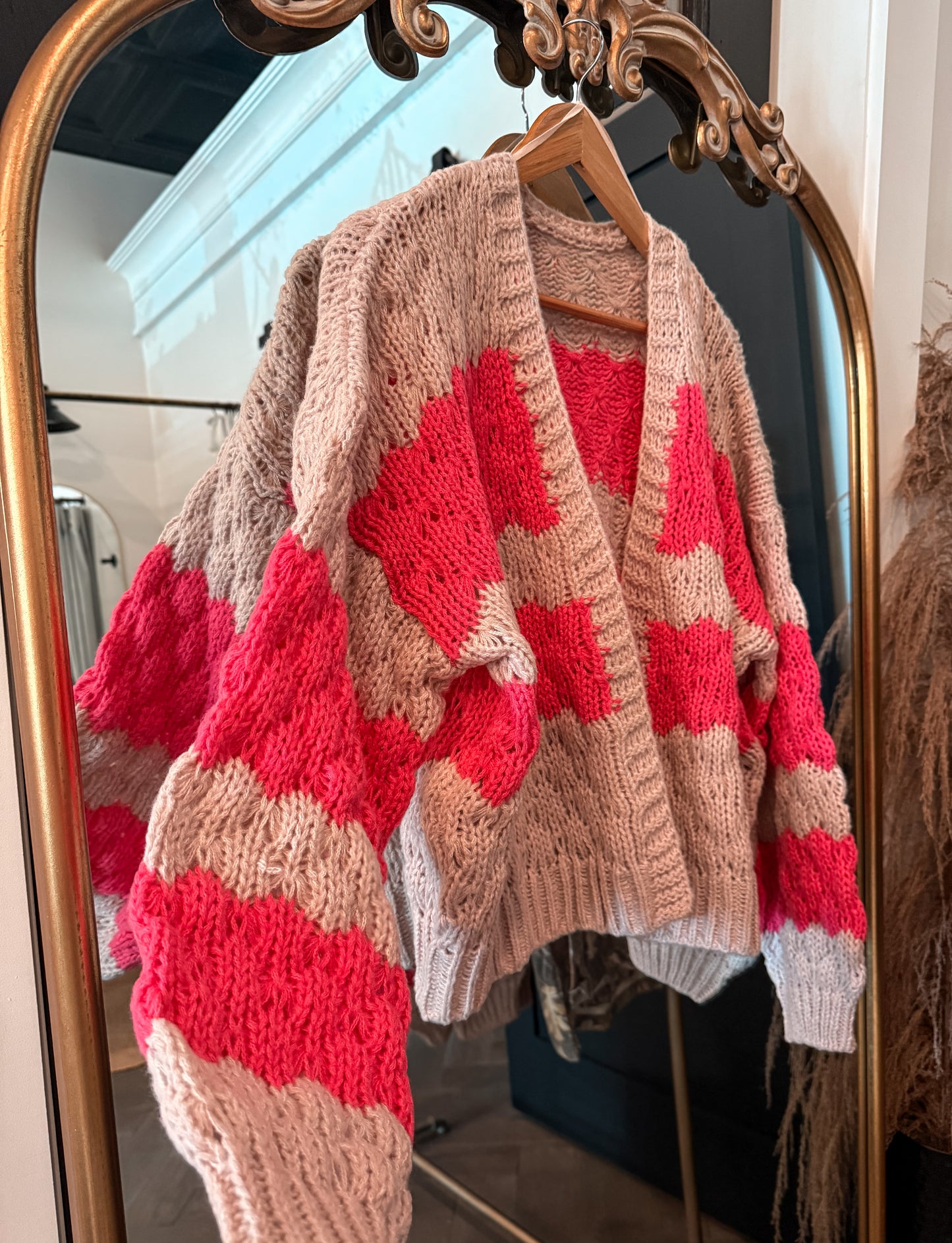 Punchy Pink Cardigan