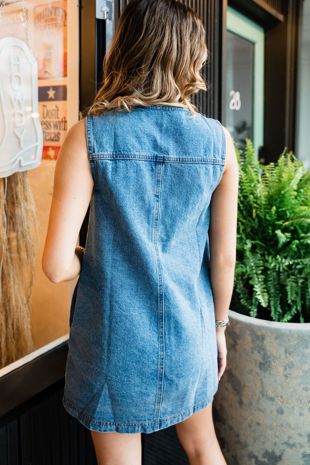 Denim Darling Mini Dress