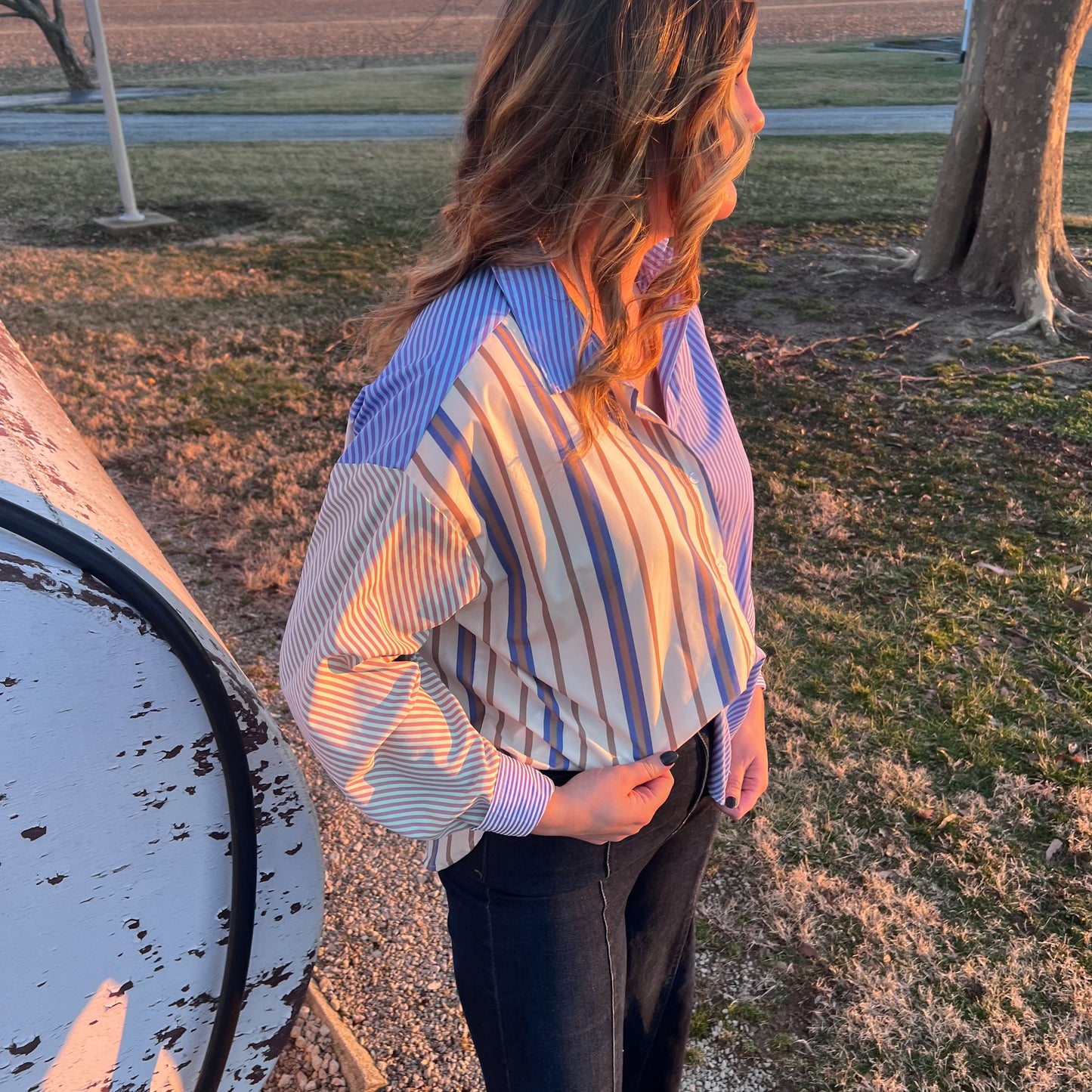 Lane Frost Button Down