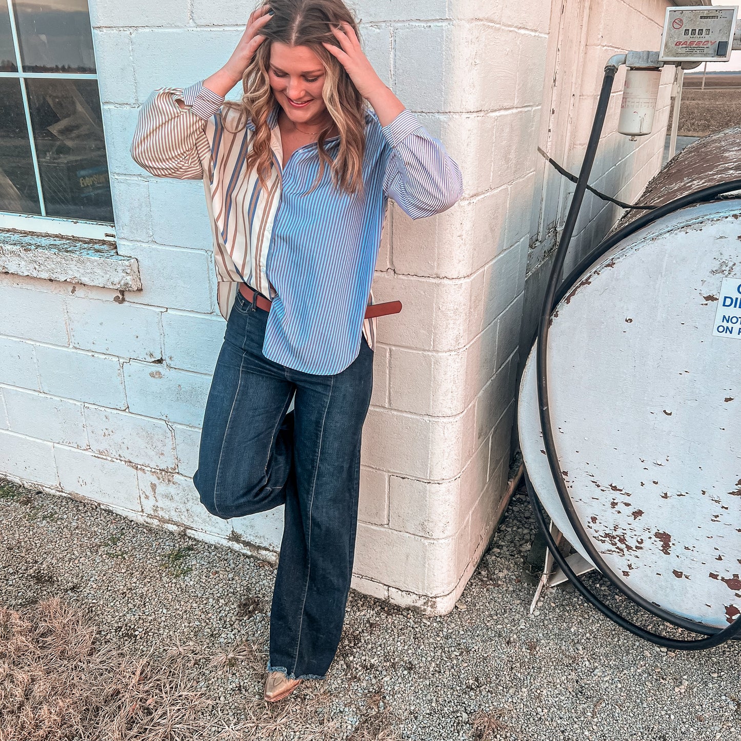 Lane Frost Button Down