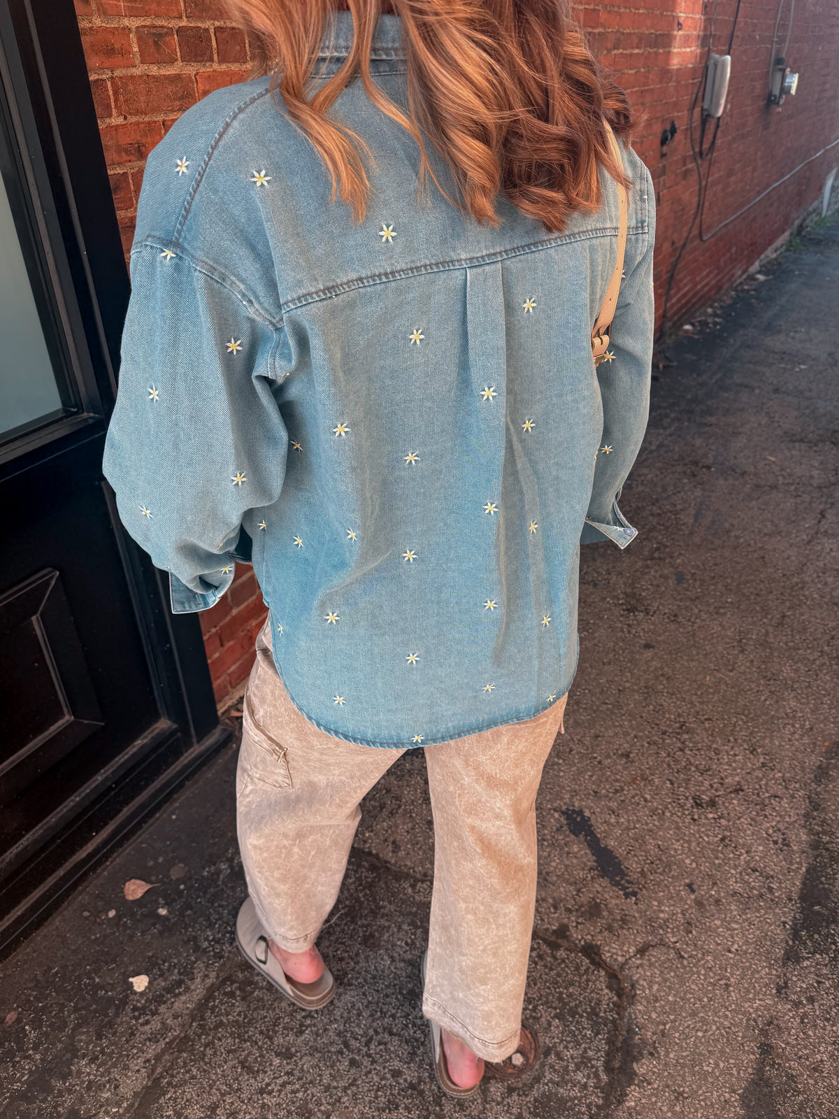 Daisy Denim Button Down