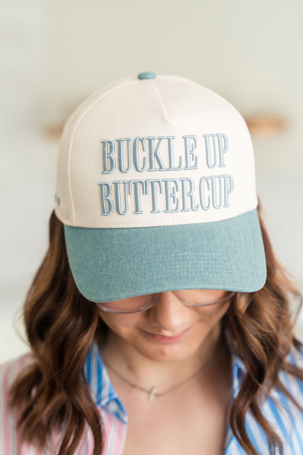 Buckle up Buttercup Trucker Hat