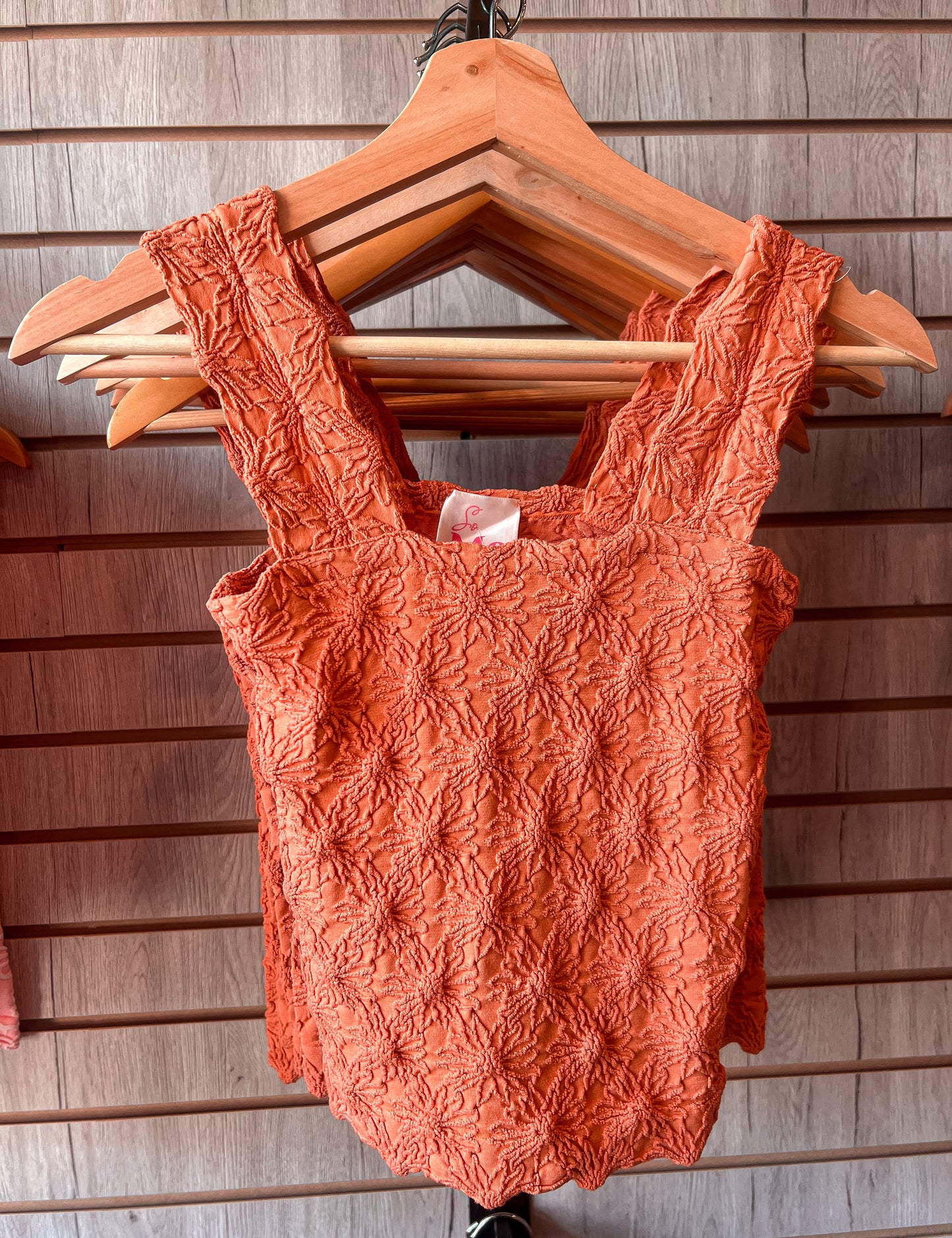 Floral Seamless Tank Top