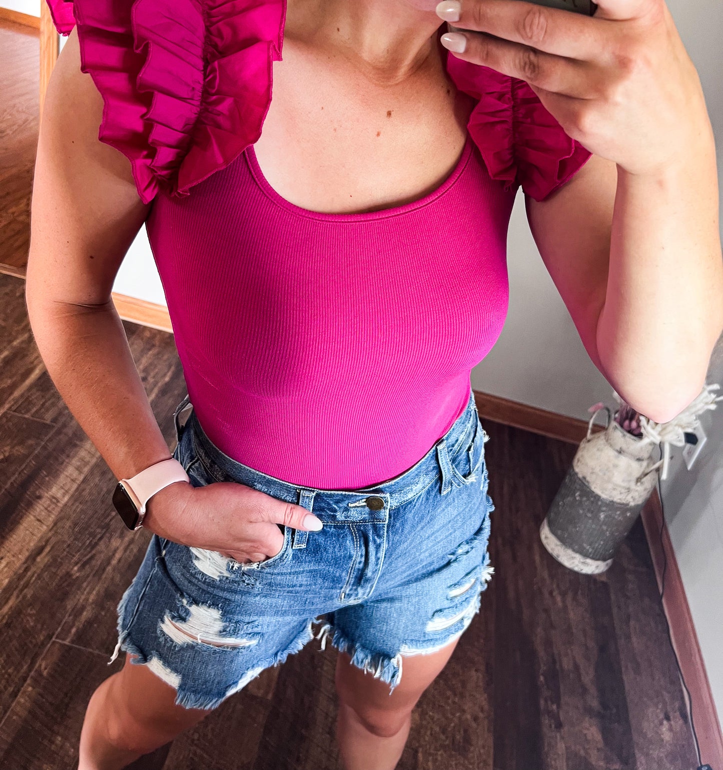 The Barbie Pink Bodysuit