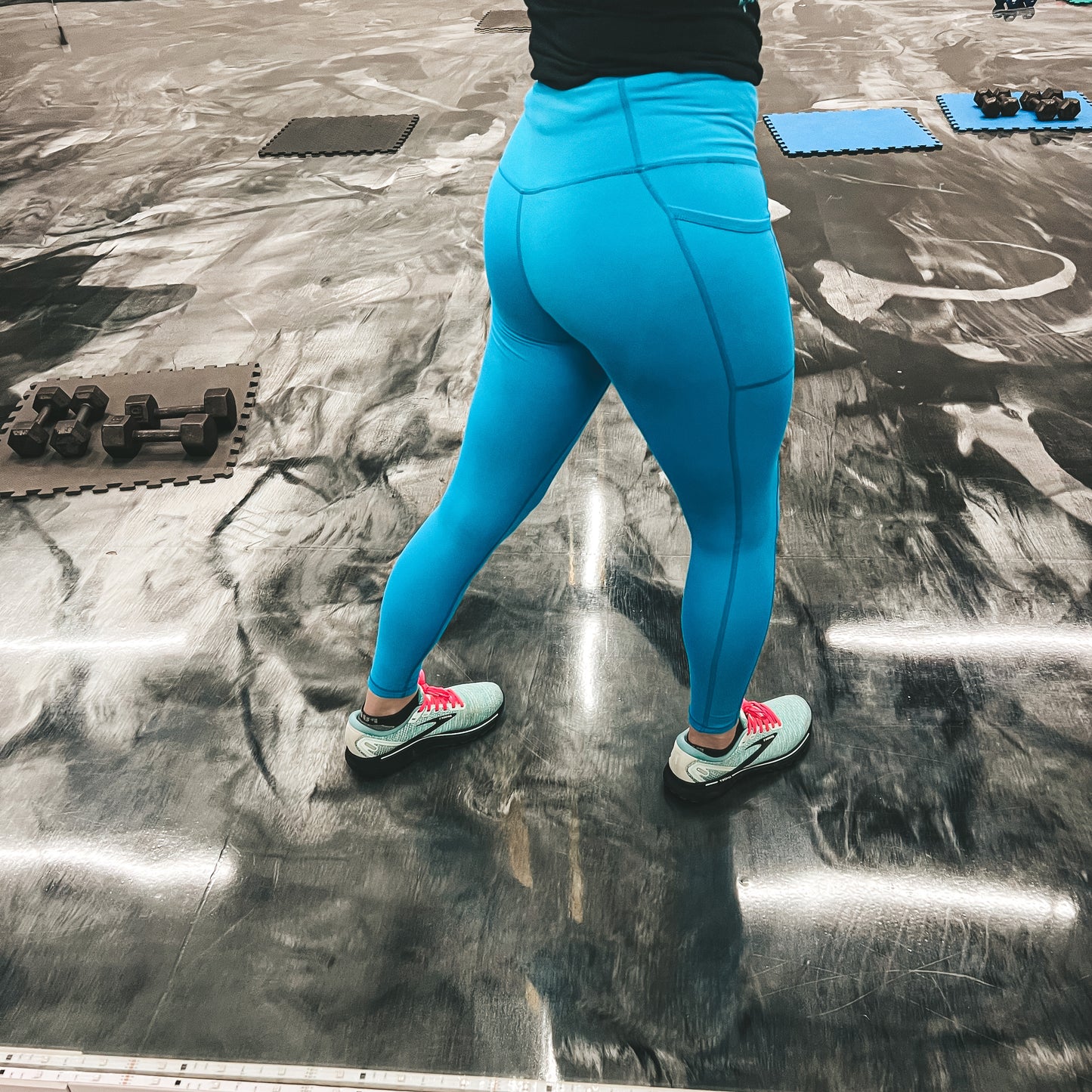 The Sonic Blue Leggings