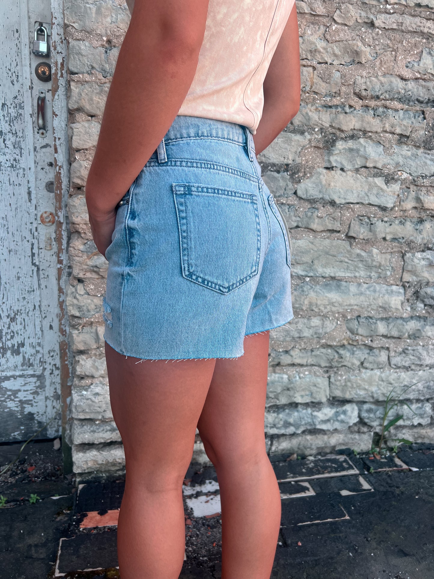 Studded Shorts