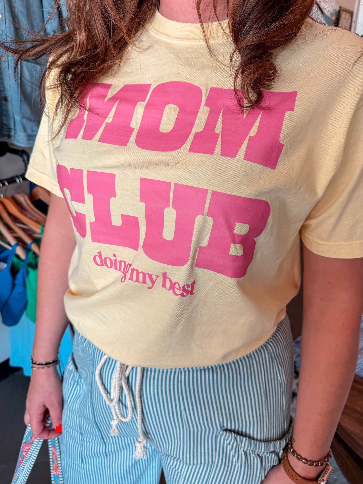 Mom Club Graphic Tee