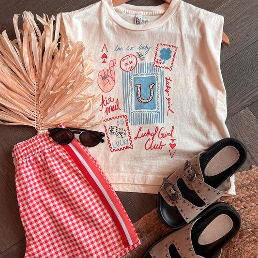 Lucky Girl Club Tee