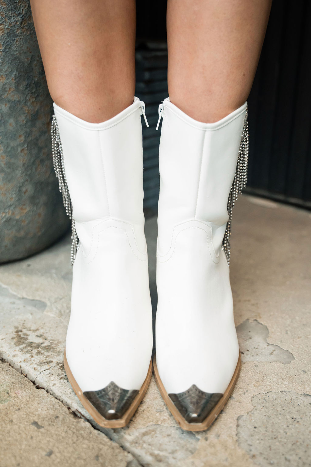 Frannie Fringe Booties
