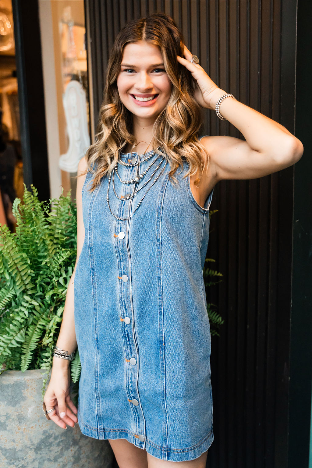 Denim Darling Mini Dress