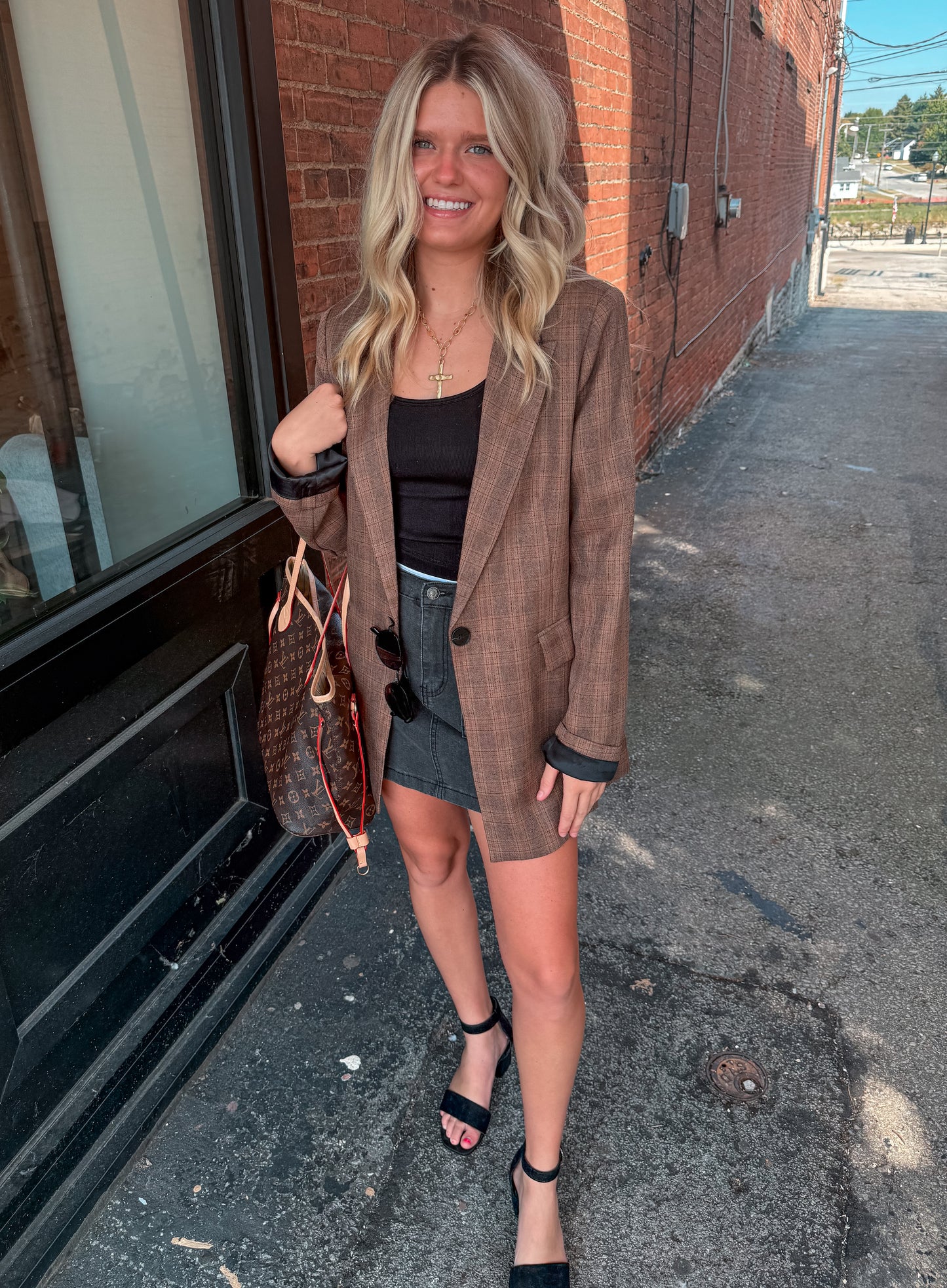 Brown Blazer