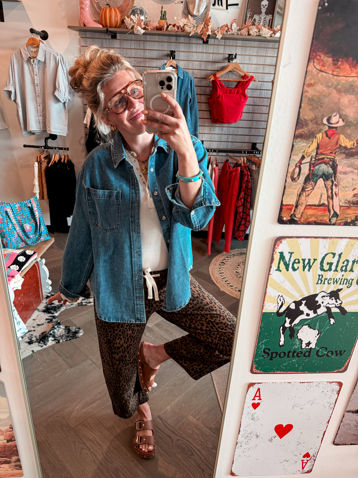 Denim Days Button Down