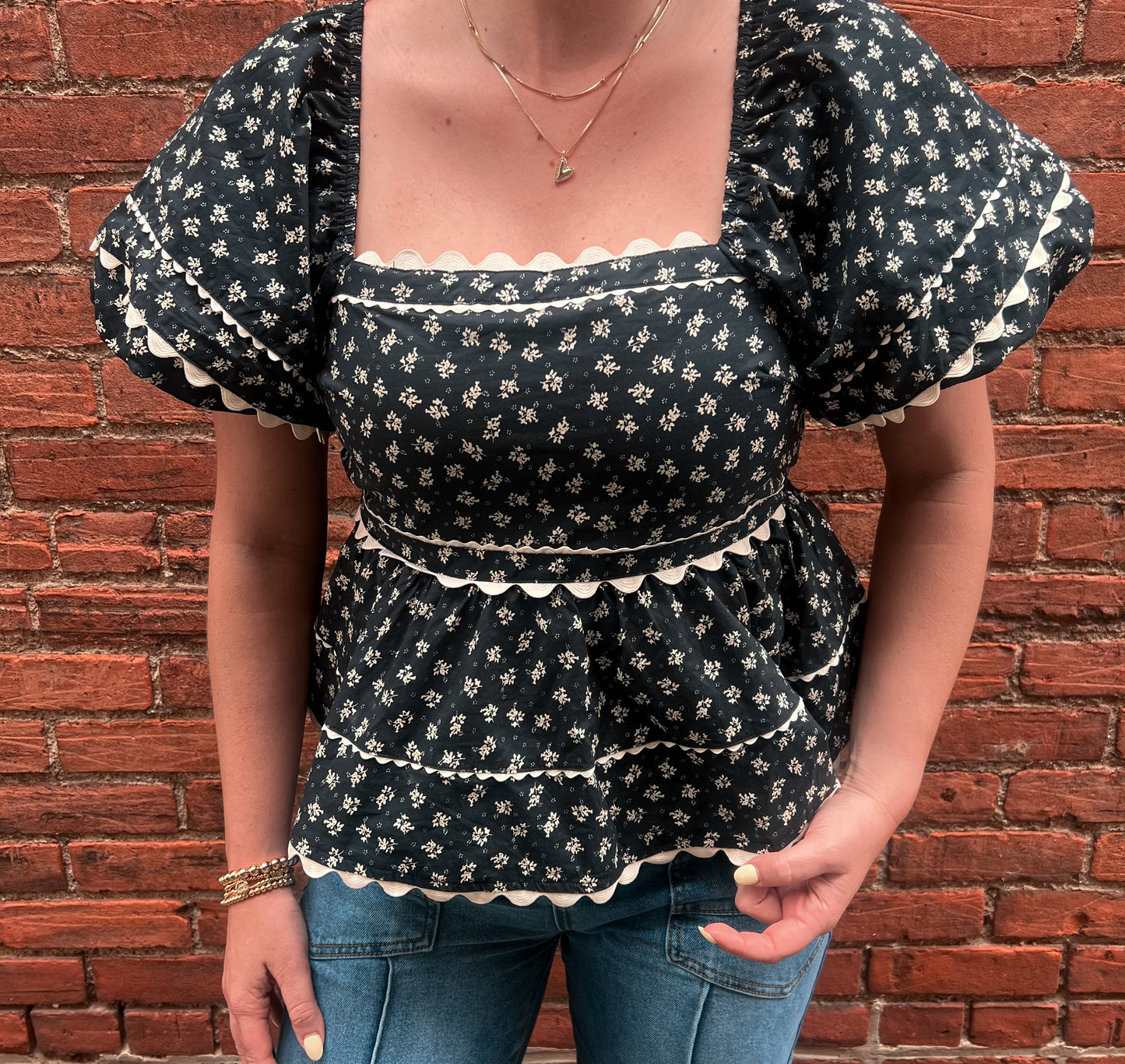 Callie Mae Baby Doll Top