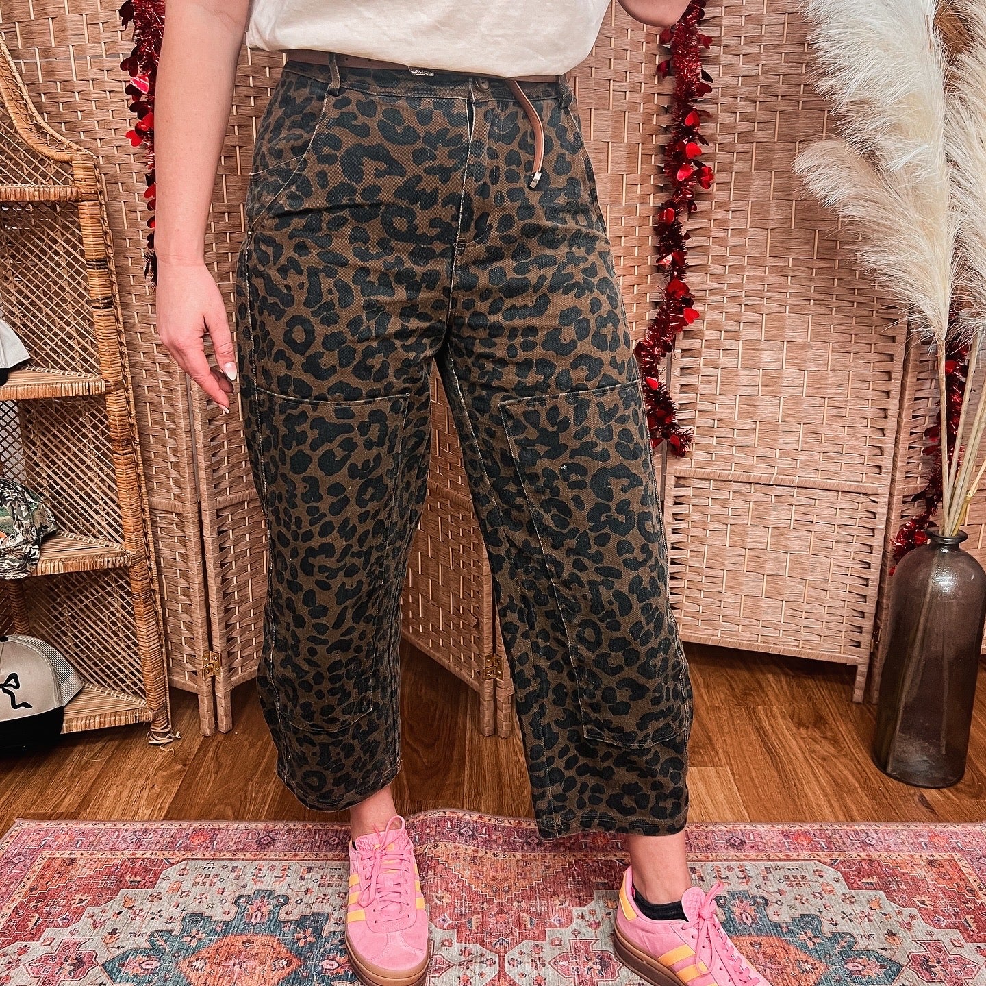 Cheetah Girl Barrel Pants