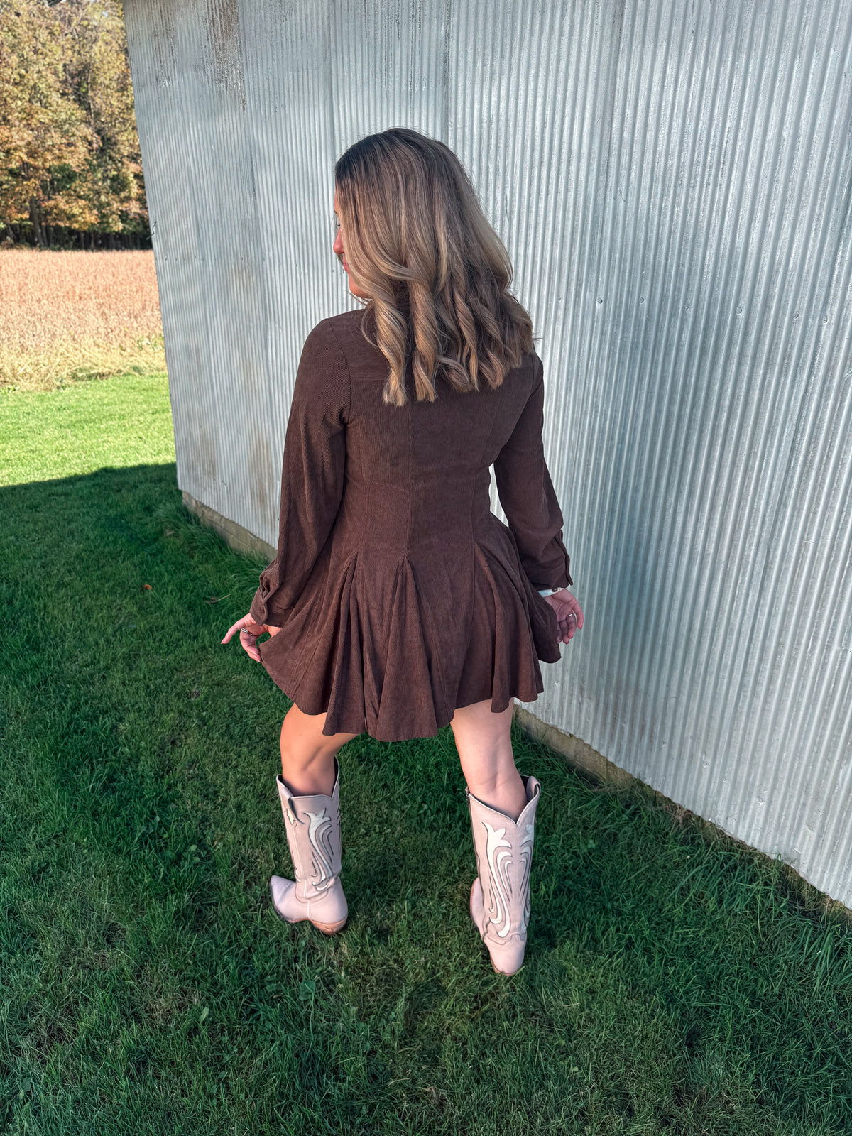 Corduroy Dress