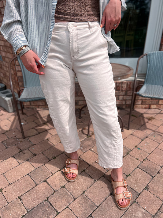 The Sophia Barrel Jeans