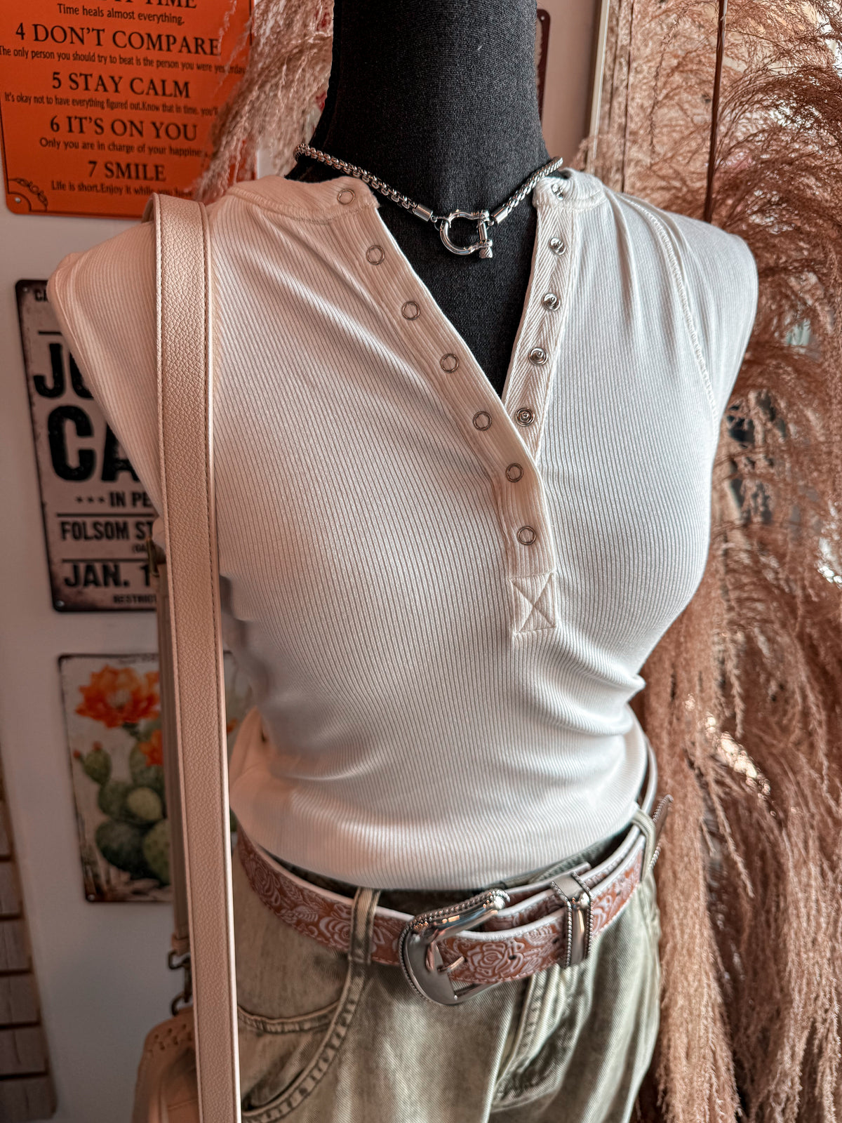 Essential Henley Top