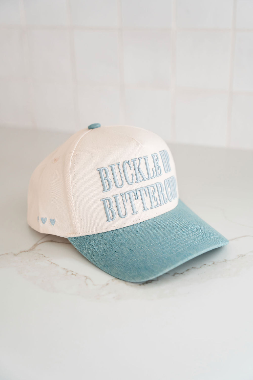Buckle up Buttercup Trucker Hat