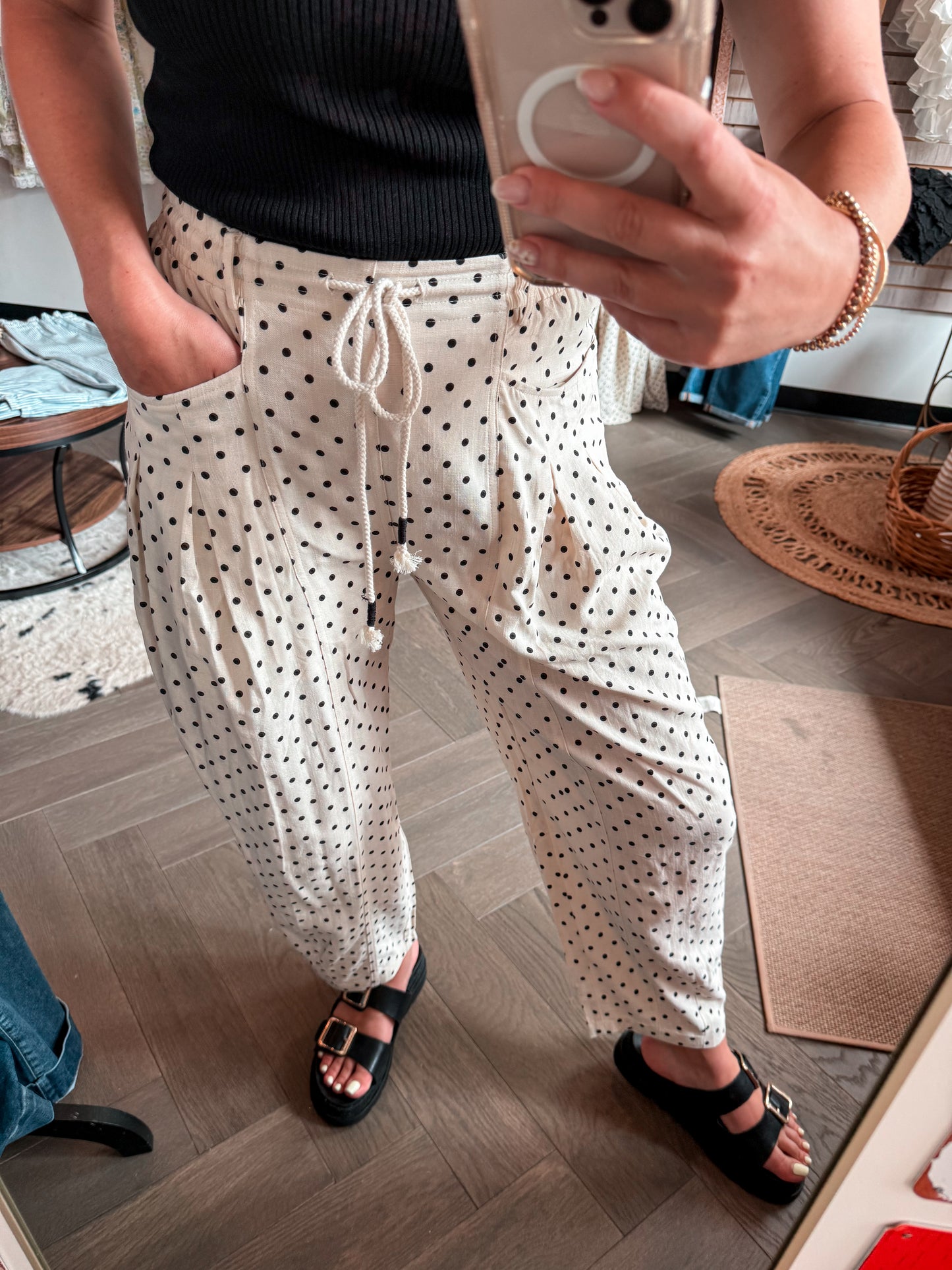 Charlie Polka Dot Bottoms