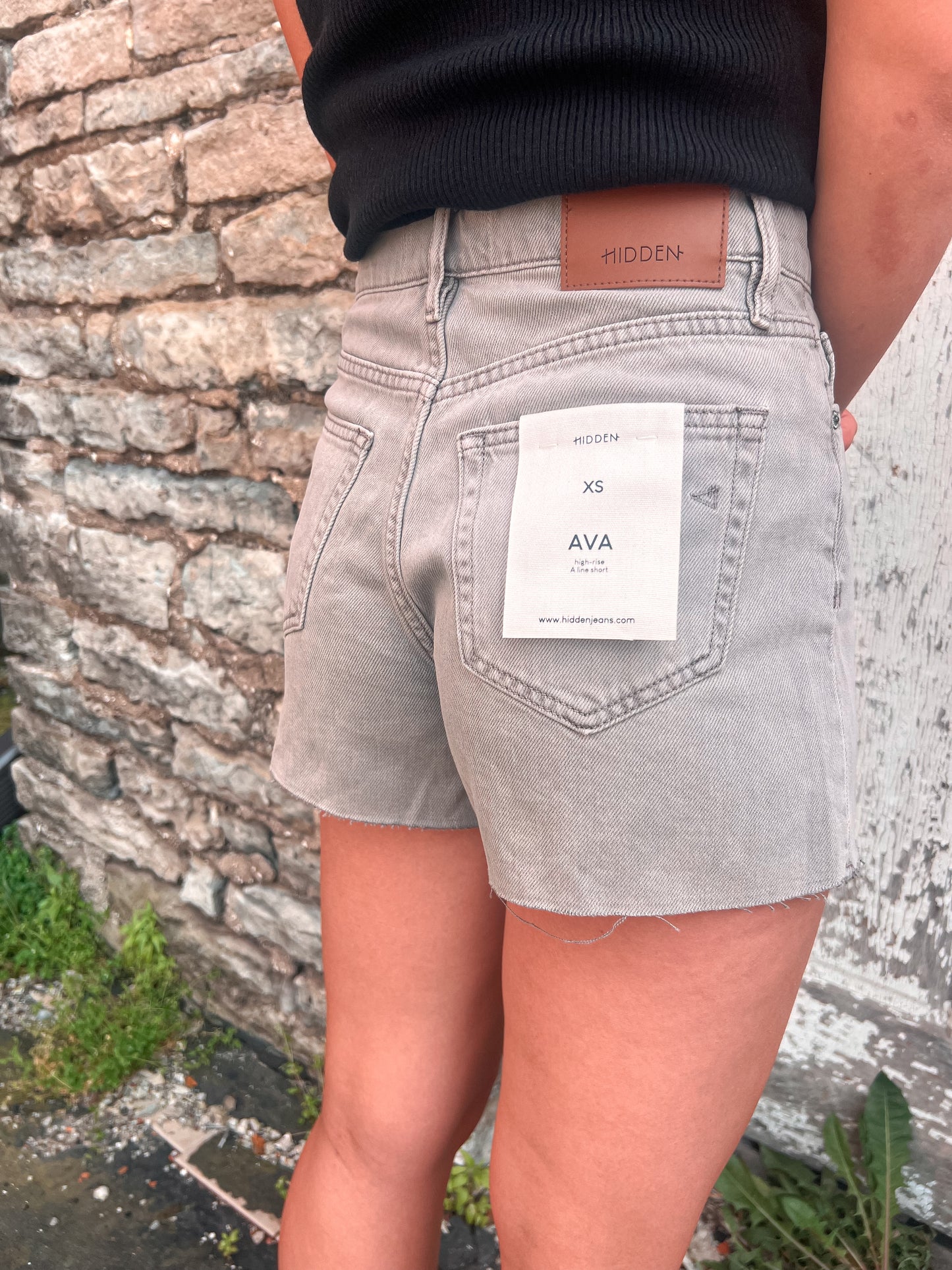 Grey Hidden Shorts
