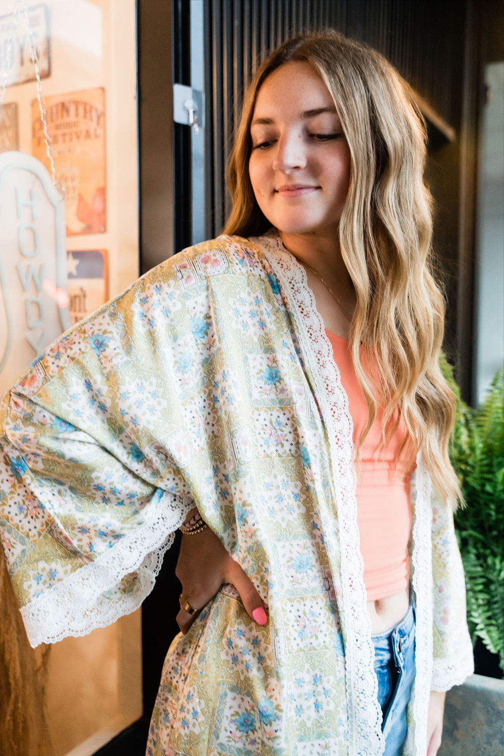 Meadow Breeze Lace Kimono