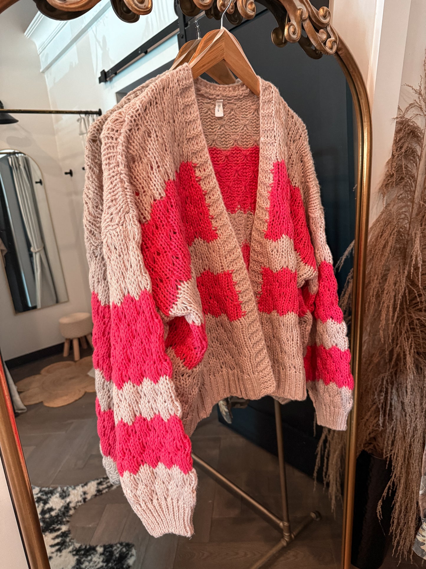 Punchy Pink Cardigan