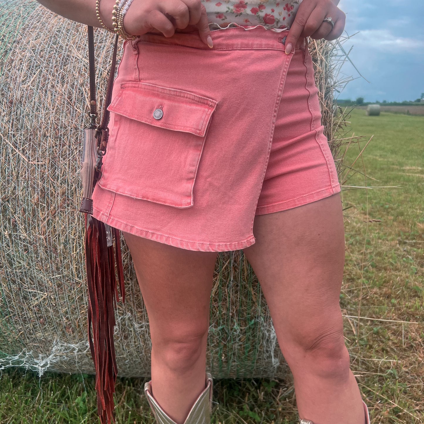 Sherbert Pink Skort