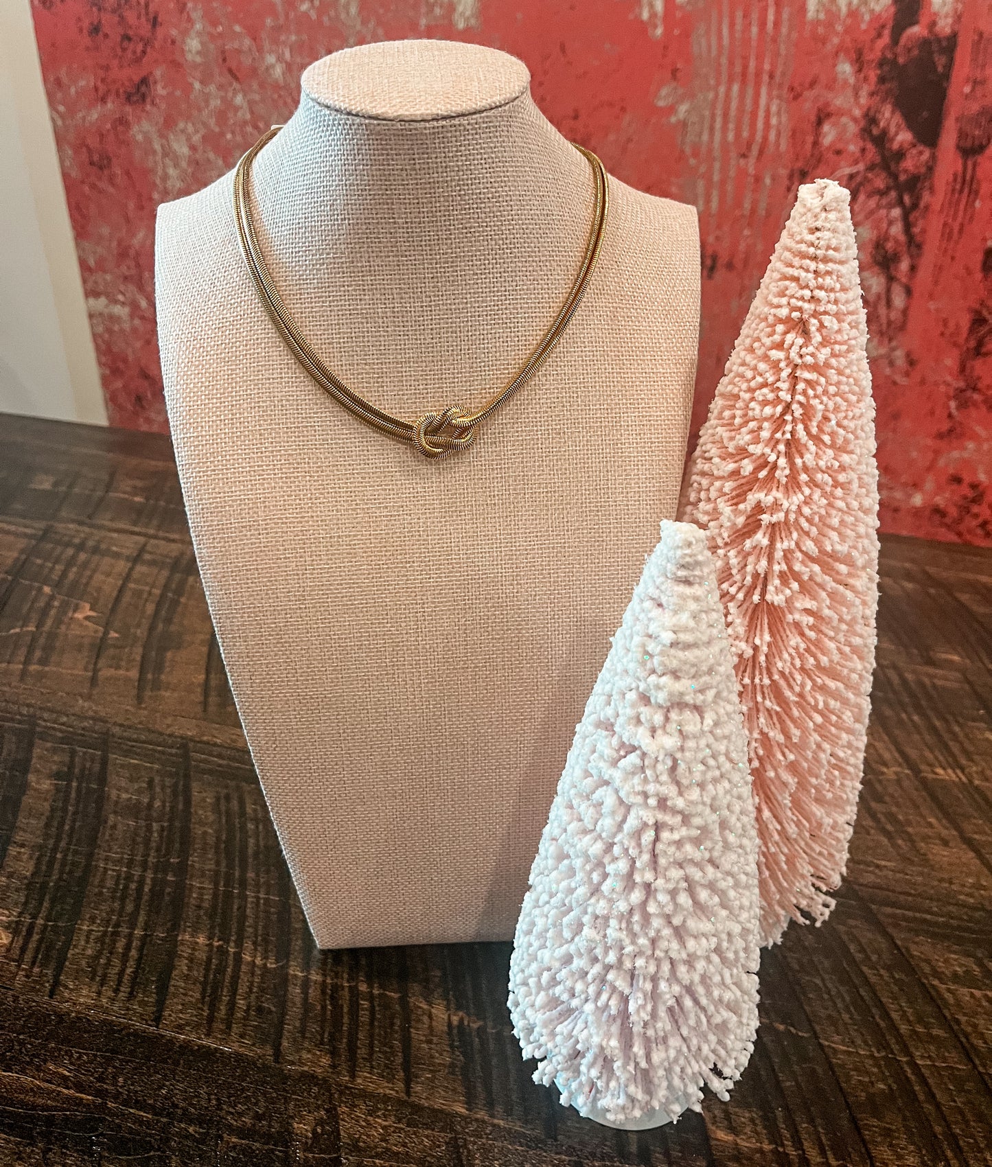 Talia Tied Knot Necklace