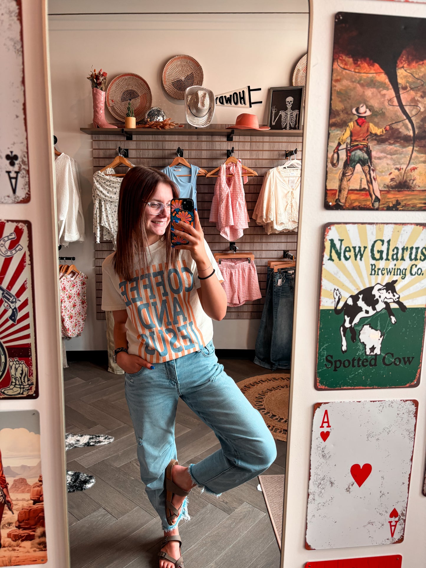 Coffee & Jesus Graphic Tee