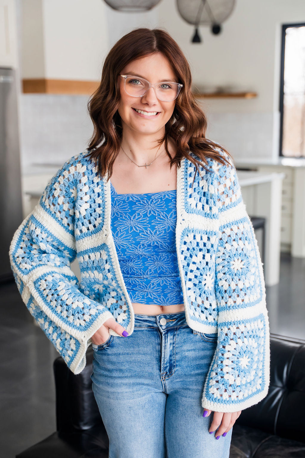 Floral Seamless Tank Tops