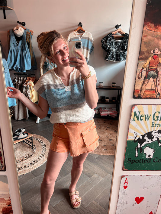 Coastal Girl Knit Top