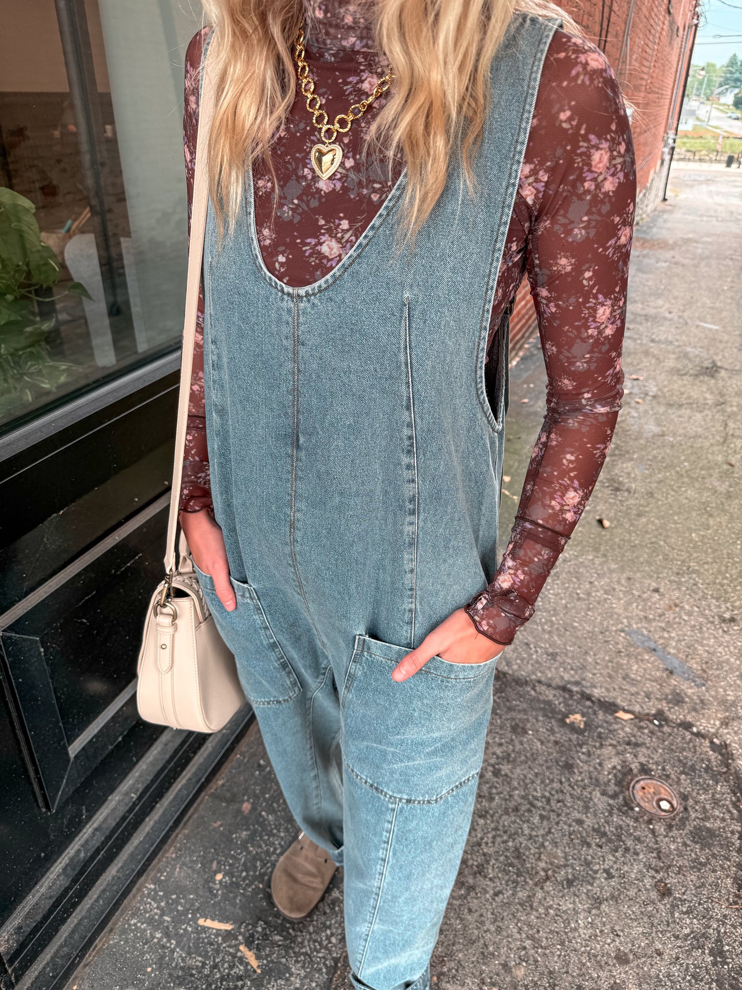 Denim Jumpsuit