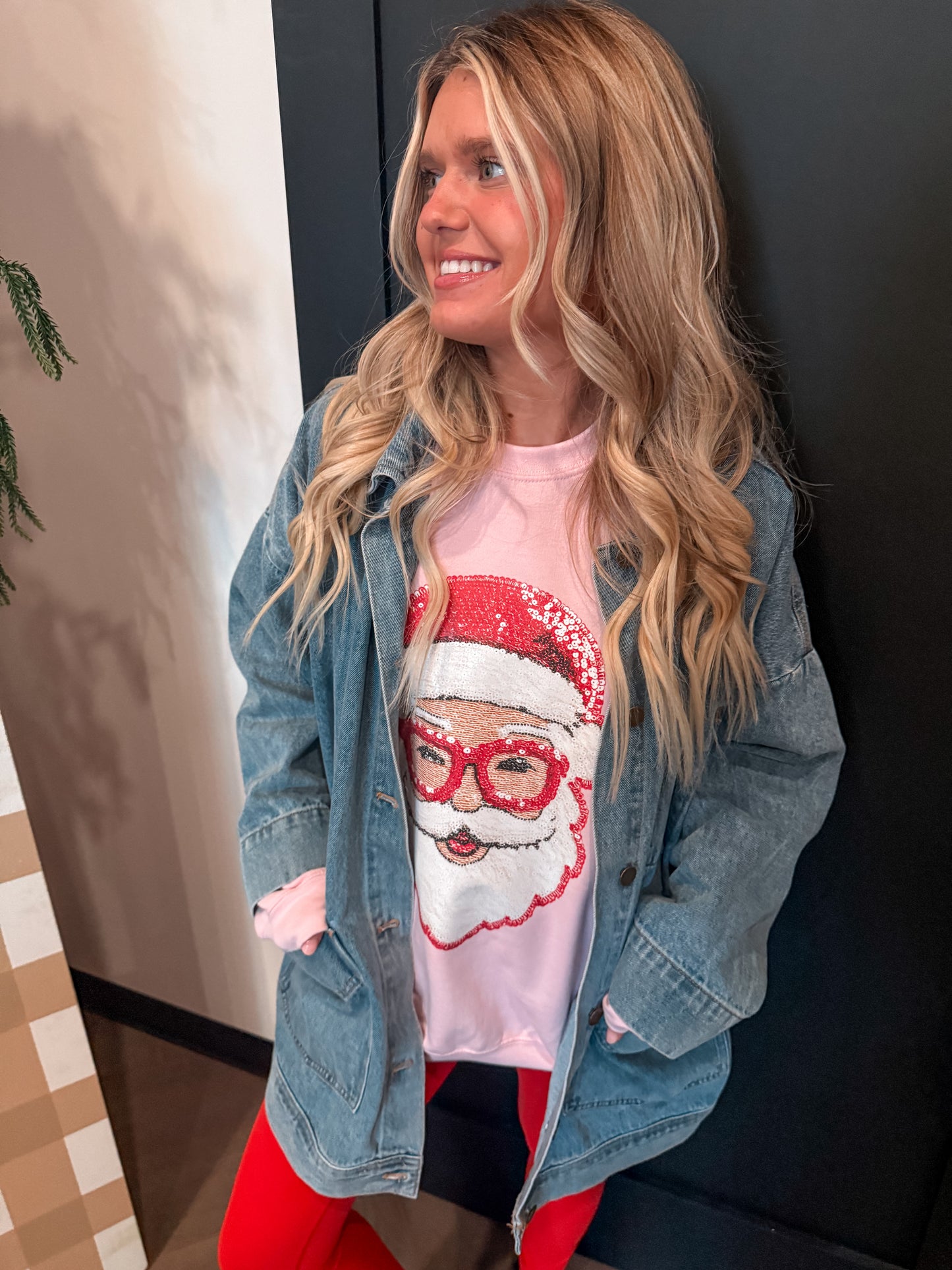 Sequence Santa Crewneck