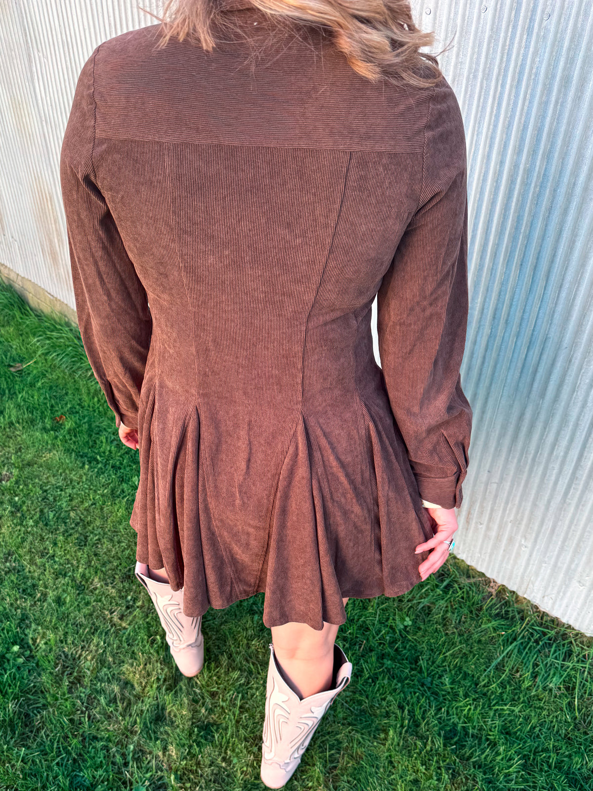 Corduroy Dress