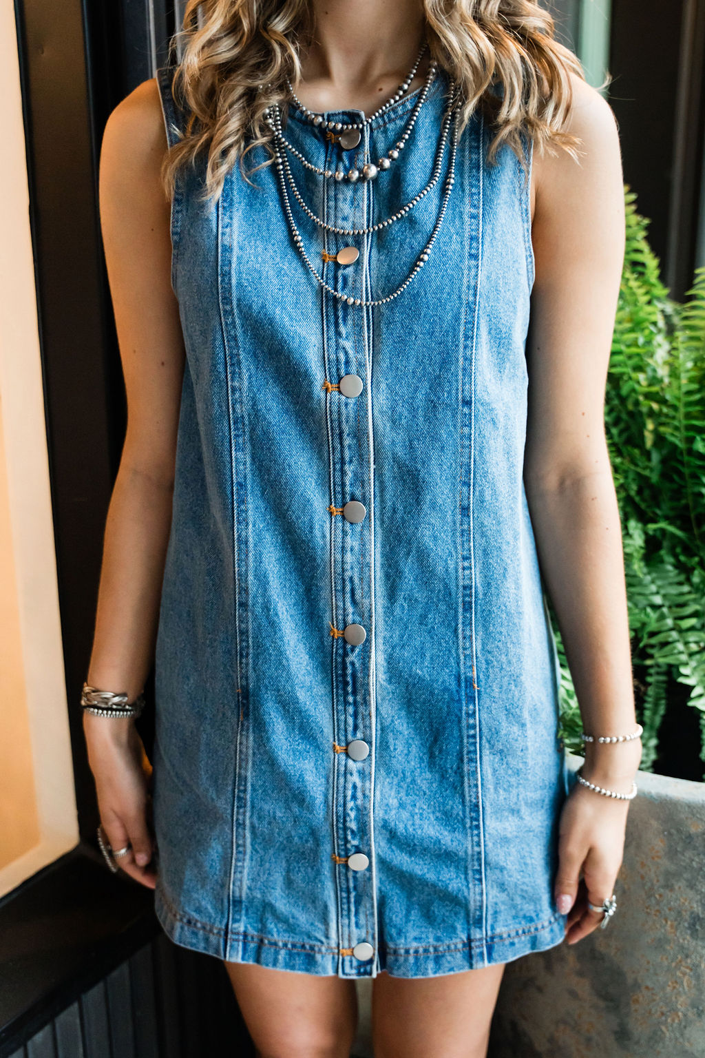 Denim Darling Mini Dress