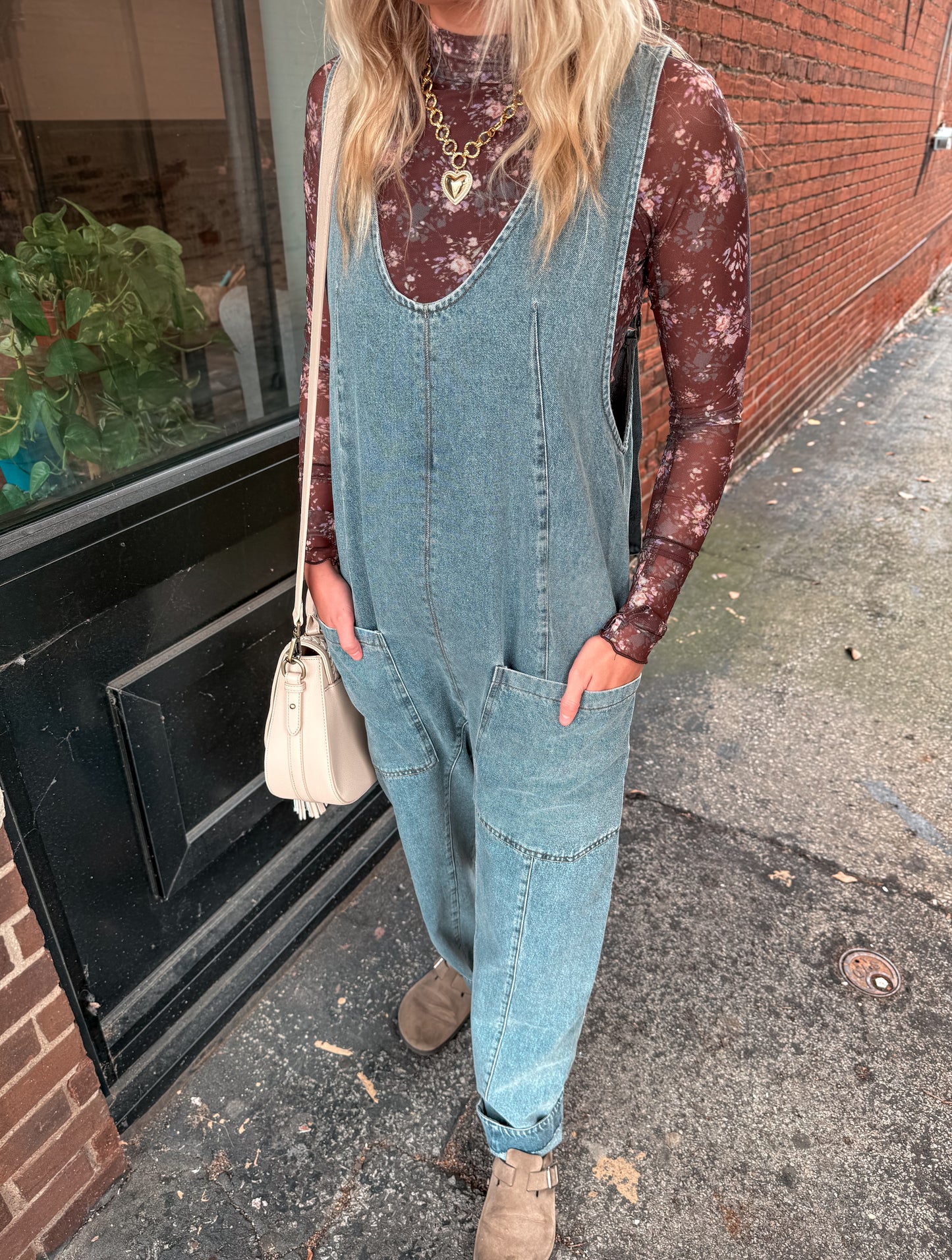 Denim Jumpsuit