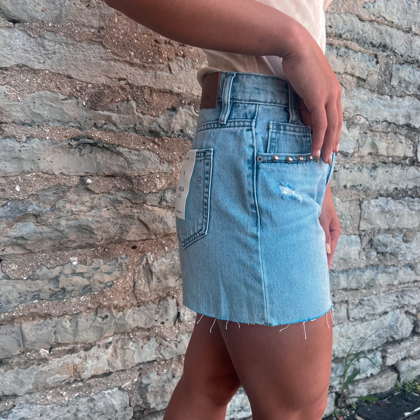Studded Shorts
