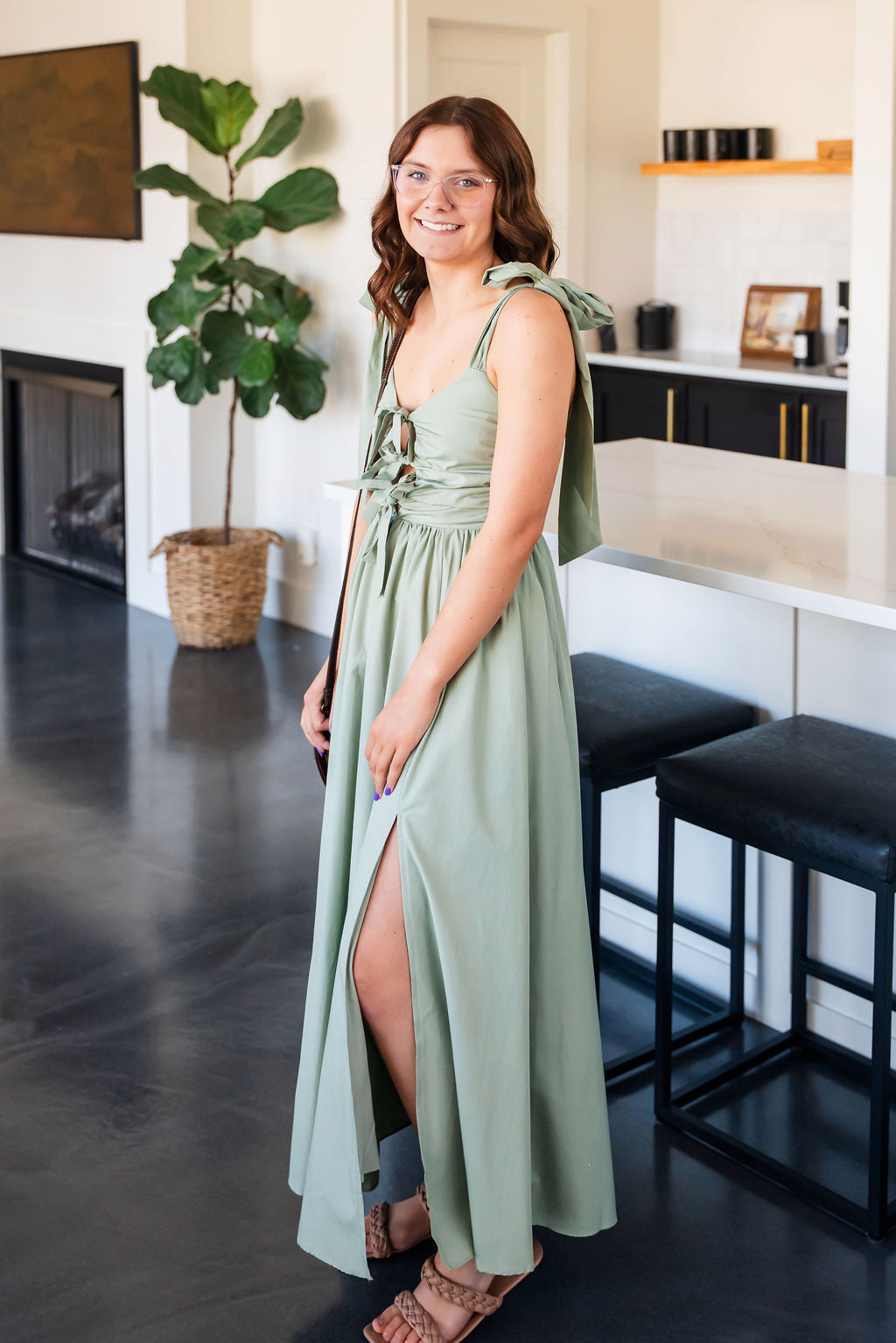 Lucky Lady Midi Dress