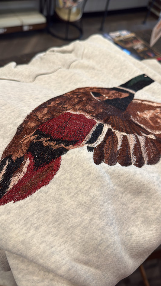 Mallard embroidered Mockneck